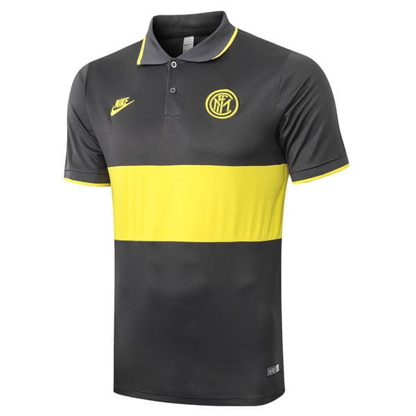 Polo Inter Milan 2019-20 Amarillo Gris